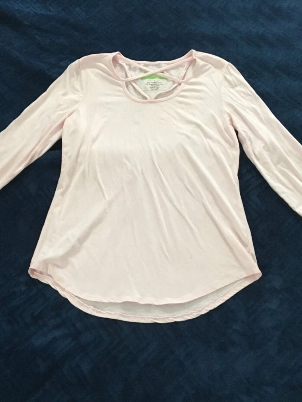 Earth Yoga Pink Long Sleeve Shirt